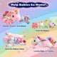 thumbnail image 4 of Animal de peluche SQEQE Unicorn Mommy con 4 bebés unicornios, 4 of 9