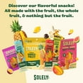 thumbnail image 6 of SOLELY Organic Pineapple Fruit Jerky, 12 Individually Wrapped Strips, Made from Dried Fruit, Healthy Snacks for All, Vegan Snack, 0.8oz (23g), 6 of 8