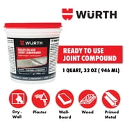 Würth Ready-to-Use Lightweight Joint Compound, 32oz (1 Quart), Pre-Mixed