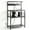 Gray-31Inch, variant on Atilioo Kitchen Bakers Rack with Power Outlet, 4 Tiers Coffee Bar Table, Oven Microwave Stand, Storage Shelf, Appliance Organizer, 23" Gray