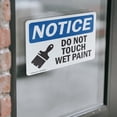 thumbnail image 4 of (2 Pack) Do Not Touch Wet Paint Sign, 4 of 7
