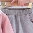thumbnail image 6 of TOWED22 Baby Toddler Girl Clothes Outfits Kids Sweatshirt Joggers Set Joggers Pants Little Girls Clothes Toddler Outfit for Girls,Pink,3-4 Y, 6 of 8