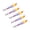 Color No. 02, variant on NANMELX 5Pcs Luminously Squid Jigs Hook Shrimp Lures Baits Soft Artificial Shrimp Baits with Hook for Fishing Octopuses