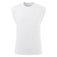 thumbnail image 4 of Afdoent Men's Tank Top Male Fitness Tank Top Trendy Loose Size Sleeveless T Shirt Men's Sports Bottom Casual Streetwear, 4 of 6