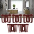 thumbnail image 1 of Wall Mounted Tissue Holder, Adhesive Hanging Tissue Roll Easy Installation  for Kitchen for Bathroom Brown, 1 of 8