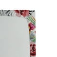 thumbnail image 3 of Ambesonne Garden Scene Fitted Sheet, Boho Botany Floral Art, Queen Size, Pale Ruby Fern Green Dust, 3 of 5