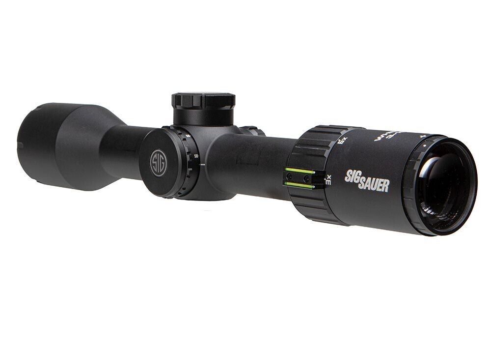 Sig Sauer Whiskey6 Scope 3-18X44Mm, 30mm, SFP, Quadplex