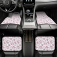 thumbnail image 6 of Uemuo Car Floor Mats - Rose Flowers Pattern Carpet Floor Mats for Cars, Auto Accessories Front & Rear Car Floor Foot Mat Sets of 4 Pieces, 6 of 6