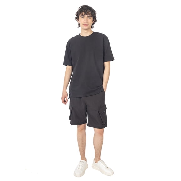 Bermuda Cargo Para Hombre con Bolsillos Amplios con Tapa Quarry