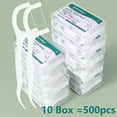 thumbnail image 2 of 1/2/5/10 Box Portable Disposable Dental Floss Plastic Toothpick High-tension Dental Floss Stick Dental Floss Box ﻿ Oral Care, 2 of 10