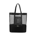 thumbnail image 2 of Bolso de playa de malla, bolso de playa ligero, multifuncional, bolso deportivo, bolso de hombro para aperitivos, piscina, mujeres y hombres, fiesta, 2 of 8