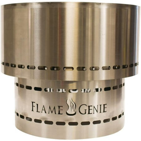 Flame Genie Inferno R Wood Pellet Fire, Fire Pit Pellets
