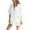White, variant on ShomPort Casual Nightgown for Womens Turndown Button Short Sleeve Smoothing Shirt with Pockets Lightweight Breathable Pajamas