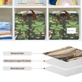 thumbnail image 6 of WOBOGO Stpatricks Day Cute Lynx Storage Basket 16.9×11.4×10in Collapsible Oversized with Metal Iron Frame Set of 2, 6 of 8