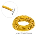 thumbnail image 2 of Unique Bargains 11 Yards 1mm Round Leather Cord Lacing String for DIY Crafts, Yellow, 2 of 7