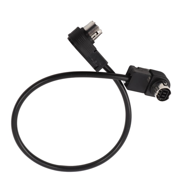 Car AUX Input Adapter, High Speed Data Transfer 30cm/11.81in Simple Installation Lightweight Wear Resistant Audio Cable Replacement for for Automobile