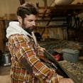 thumbnail image 3 of Legendary Whitetails Men's Camp Night Berber Lined Hooded Flannel Shirt Jacket, 3 of 5