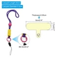 thumbnail image 2 of Unique Bargains Phone Lanyard with Lanyard Patch for All Smartphone Light Purple 1 Pack, 2 of 5