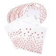 thumbnail image 6 of Rose Gold Dot Paper Plates and Napkins Set for Parties Stylish Dots Design Great for Home Use Lightweight and Leakproof, 6 of 8
