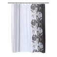 thumbnail image 1 of Rideau de Douche en Tissu Chelsea FSC-CH-16 en Noir, 1 of 1