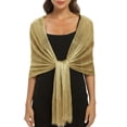 thumbnail image 5 of adaychics Shawls and Wraps for Evening Dresses Sparkly Cocktail Dress Shawl Wrap with Tassel for Women Wedding Cruise Party Evening Gowns, 5 of 5