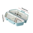 thumbnail image 2 of 1PC Triangle Onigiri Mold Set 6-Cavity, Rice Ball Press for Sushi, Seaweed Rice Balls, Younger Lunch Bento, Home DIY, Easy Clean, Quick Release, Dishwasher Safe Mold, AKLJWH, E, 2 of 8