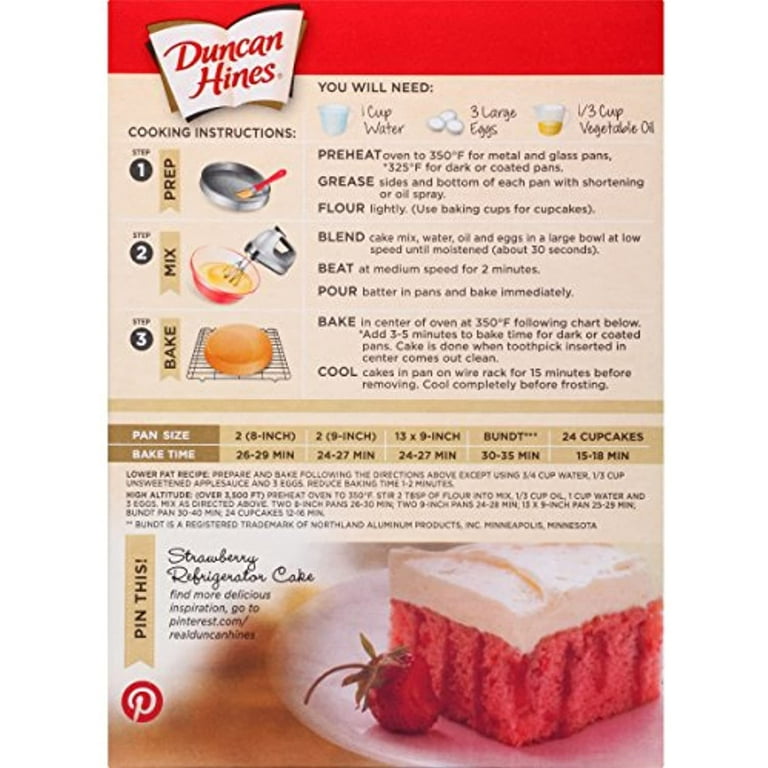 Duncan hines strawberry cake cheap mix