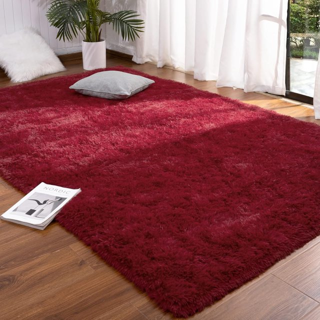 Runner Rug Fluffy Area Rugs for Bedroom Bedside Soft Living Room Shag Rugs Hallyway Entryway xCM Room Decor