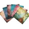 thumbnail image 3 of KARDLURY Scrapbook Paper, 24 Sheets Vintage Craft Paper Pad, 6'' x 6'' Single Side Printing Junk Journal Background Paper for Card Making Art Album Decoupage Collage Supplies, 3 of 4