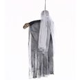 thumbnail image 4 of Decoración colgante de fantasma de Halloween de 20 pulgadas con control de voz y tacto, 4 of 8