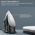 thumbnail image 4 of Rowenta Steam Force - Plancha de vapor de acero inoxidable para ropa, 400 agujeros de microvapor, 1800 vatios, planchado, vapor de tela, vaporizador, 4 of 10