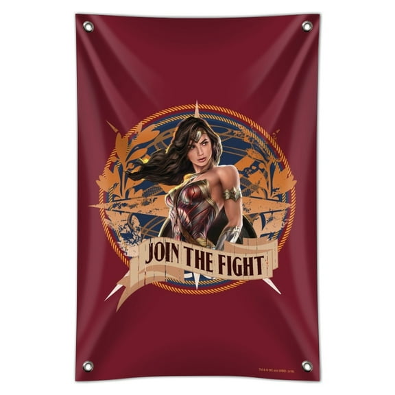 Wonder Woman Movie Join the Fight Home Business Office Sign