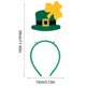thumbnail image 3 of CaiYueKe St. Patrick's Day Headband Shamrock Party Hat Irish Festival Accessories Green Decorations for Adults Parade Costume Carnival Hair Band, 3 of 7