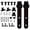 a complete set, variant on Space Efficient Sliding Barn Gate Track Strong 100kg Load Capacity Easy Assembly Denial Tools Required