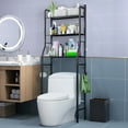Otufan Over the Toilet Rack 3Tier Metal Bathroom Space Saver Over the