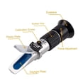 thumbnail image 5 of Honey Refractometer For Honey Moisture Brix And Baume 3-in-1 Uses 58-90% Brix Scale Range Honey Moisture Tester With ATC Tool ,Easy to Use, 5 of 8