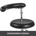 thumbnail image 2 of Medical Dental Stool Dentist Chair with 360 Degree Rotation Armrest PU Leather Assistant Stool Chair Height Adjustable Doctor Chair, 2 of 6