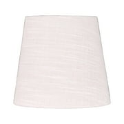 Simplee Adesso Taupe Fabric Uno Lamp Shade, 8.5"H x 9.5"D, Adulty Use, Dorm Room Use