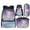 Starry Sky Purple Axolotl, variant on Yspwyqan Ocean Purple Axolotl Backpack Set 4Pcs with Lunch Box Pencil Case and Water Bottle Bag, 17 Inch Double Zipper Lightweight Bookbags Fits 14" Laptop for School Travel