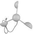 thumbnail image 3 of WH-SP-WS01 Anemometer Wind Speed Measuring Instrument Wind Speed Sensor Meteorological Instrument f, 3 of 5
