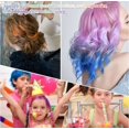 thumbnail image 4 of 10 Pcs Hair Chalk Comb Pens-New Hair Chalk Comb Temporary Bright Washable Hair Color Dye-Gifts Toys for Birthday Party,Easter,Christmas,Halloween,DIY Cosplay Dress Up (blue purple 10pcs), 4 of 5