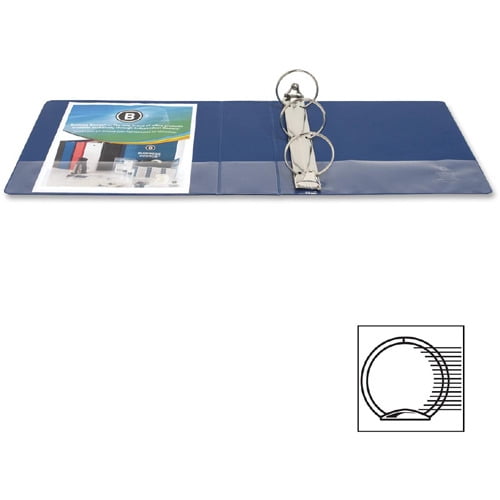 Business Source Basic Round Ring Binders - 3 Business Source Basic Round Ring Binders - 3
