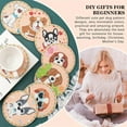 thumbnail image 5 of 8Pcs Dog Diamond Art Painting Coasters Kits with Holder Diamond Art Non Slip Coaster Kits DIY with Holder Crafts for Adults Diamond Art Painting Kits Supplies for Christmas Gift, 5 of 8