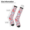 thumbnail image 5 of Balery Birds Flowers Fun Novelty Socks Men'S Women'S Crew Socks Funny Crazy Novelty Socks Quirky And Cool Socks, 5 of 9