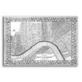 thumbnail image 1 of Epic Art 'Plan of New Orleans' by  Mitchell, Acrylic Glass Wall Art, 36"x24", 1 of 8