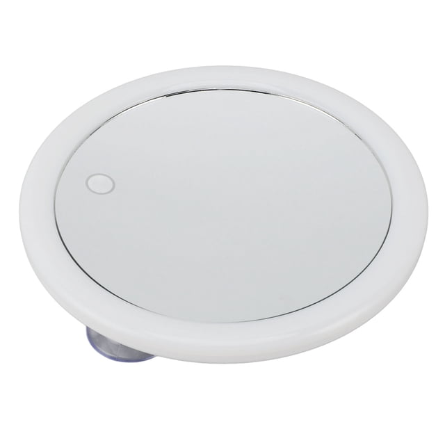 Lighted Magnifying Mirror, 5.6inch High Definition 10X Magnification Portable Travel Magnifying Makeup Mirror for Business Trip