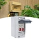 thumbnail image 3 of Distribución Impermeable IP65 CAJA DE DISTRIBUNO Impermable Al Aire Libre Caja de Protección McB de 2 Vías Riel Din Cubierta Transparente Caja de Disyuntor de Alimentación, 3 of 7
