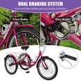 thumbnail image 5 of ABORON 20/24/26 inch Adult Tricycle,3 Wheel Bike Adults,Three Wheels Cruiser Bike 3 Wheels,1/7 Speed,Cargo Basket,Multiple Colors, 5 of 8