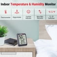 thumbnail image 3 of TempPro TP50W Digital Hygrometer Indoor Thermometer Room Thermometer and Humidity Gauge (Formerly ThermoPro), 3 of 11