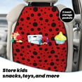 thumbnail image 4 of Goofa Ladybug Pattern Pattern Car Back Seat Protector for Kids (2 Pack) ,Anti-kick Storage Mat for Car Seats,Shields from Footprints, 4 of 6